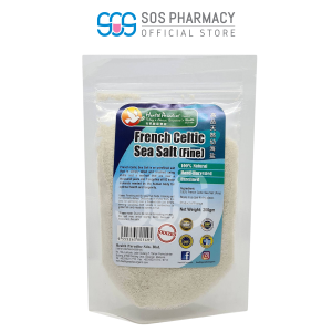 สุขภาพสวรรค์ชาวเซลติกฝรั่งเศสเกลือทะเล200g-hand เก็บเกี่ยวได้ดีปี๊จากฝรั่งเศส