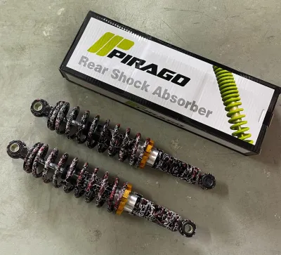 330mm BATIK ADJUSTABLE GAS ABSORBER APIDO ABSOBER EX5 DREAM RXZ WAVE DASH ALPHA KRISS MR1 BONUS FUTURE WAVE125 WAVE100