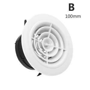 NOBLEE Air Circulation Air Vent Plastic Anti-bird and Rat Vents Cover Convenient Various Shapes Extract Valve Grille