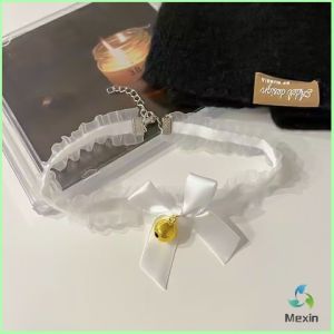 Mexin  ที่คาดผมหูแมว ที่คาดผมแนวสาวโคเรีย และ สร้อยคอโบว์น่ารัก แต่งใส่คอสเพลย์น่ารักมาก  cat ear headband