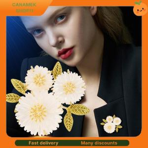 ❣️❣️❣️ Fashion Plant Daisy Flower Brooches For Women Clothing Coat Jewelry Party Accessories Gifts