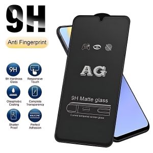 TEMPERED GLASS MATTE GLARE OPPO F1S / A59 MATTE GLASS 9H ANTI GLARE FULL LAYAR