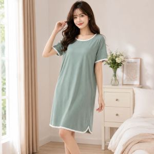 🫰🏻 Sweetie Store 🫰🏻 [ READY STOCK ] Women Pyjamas Home Style Nightdress With 3 Colour