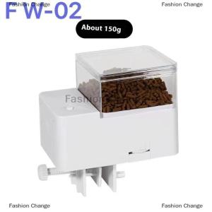 [COD] Fashion Change LED Aquarium Digital Fish Tank 500ml Intelligent Digital Automatic Fish Feeder With Timer Pet Feeding Fish Food Dispenser Food