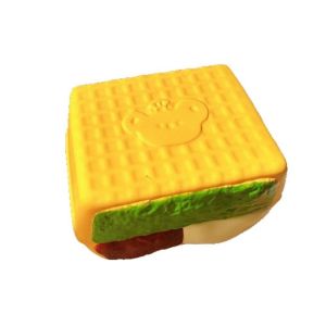 SEKINEW Mềm dính Đồ chơi hình bánh mì có thể bóp được Làm thủ công Độ đàn hồi chậm. Đồ chơi bóp hình bánh mì Bánh mì nhân mè Đồ chơi giảm căng thẳng hình bánh mì Quà tặng sinh nhật