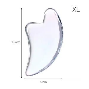 Beauty Face Wash Massager Lymphatic Facial Dredge V Face Artifact Crystal Scraping Board Spa Scraping Tool Body Health Crystal Guasha Scraper Facial Massager Gouache Scraper Face Massage Acupuncture Beeswax Gua Sha Board Acupoint Eye Care SPA Tool