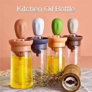 Kitchen Set Oil Dispenser Barbecue Glass Mixing Vinegar Soy Sauce Spray Oiler Seasoning Condiment Bottle