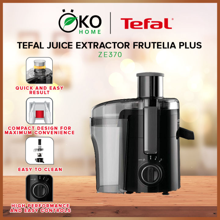 TEFAL JUICE EXTRACTOR FRUTELIA PLUS ZE370 Lazada