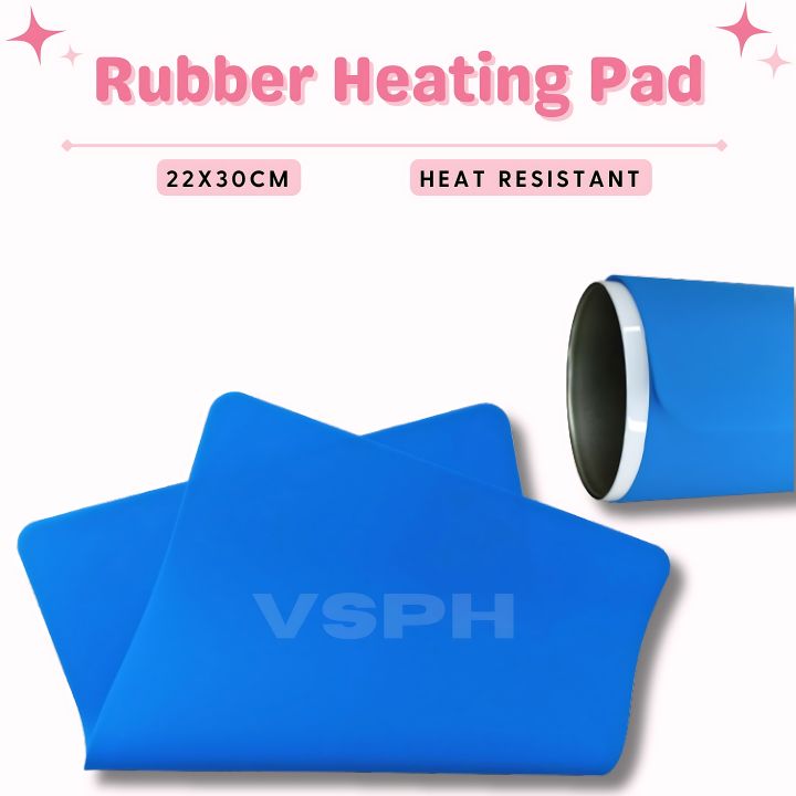 Rubber Heating Pad（22*30cm）Blue for 20oz (Mug Press) by VSPH Lazada PH