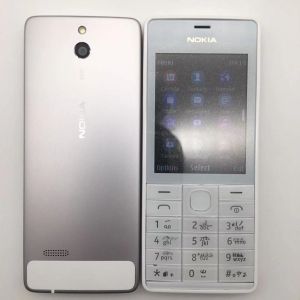 Nokia 515 Original Unlocked 5MP 2.4 Single Dual Sim Card 1200mAh Keyboard Mobile Phone