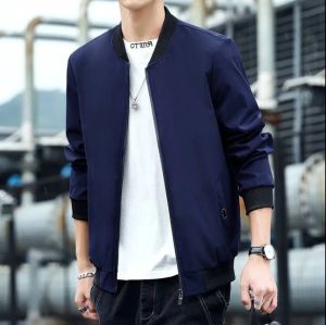 เสื้อคลุมผู้ชาย เสื้อแจ็คเก็ตผู้ชายกันลม เสื้อแจ็คเก็ตผ้าร่มกันแดด มีซิป มีกระเป๋า2ข้างเท่สุดๆ JK039 JK2308