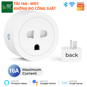 Ổ cắm wi-fi hẹn giờ Tuya smart biến các thiết bị thường thành thiết bị thông minh
