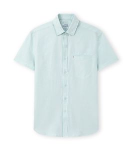 Áo sơ mi nam Dugarco ngắn tay thiết kế có túi chất cotton mềm mại 258SMS21072