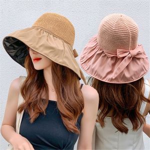 AUTOCARE X Men Women Panama Hat Anti-UV Portable Bucket Hat Sun Hat Beach Cap Fisherman Cap