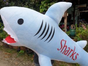 ตุ๊กตาปลาฉลาม ผ้านุ่ม ขนาด 125 เซนติเมตร กอดอุ่น สินค้าพร้อมส่ง สวยด้วย ผลิตในประเทศไทย