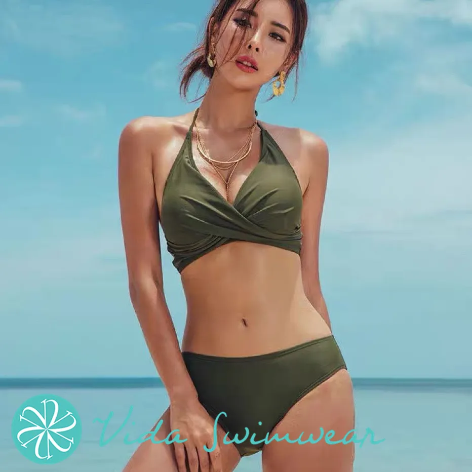 Push Up Bikini Two Piece Korean Swimwear Swimsuit