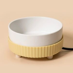 USB Constant Heating Temperature Pet Heated for Outdoors Rechargeable Accessories Water Feeding Feed Bowl Icing