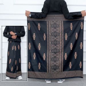 sarung batik pria dewasa motif sarwon sarung batik gus iqdam cod