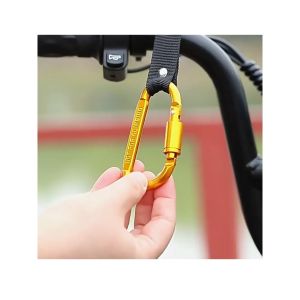 Móc treo đồ cho xe móc treo đồ chữ D chất liệu hợp kim nhôm siêu chắc nhiều màu chịu lực mạnh