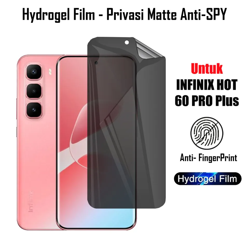 HOHA Hydrogel Privasi Anti SPY Infinix Hot 60 Pro Plus Hot 60