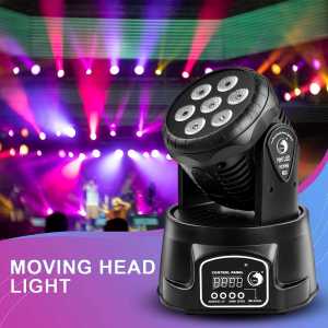 COD SHEHDS LAMPU SOROT PANGGUNG DISCO PESTA ACARA LED RGB SPOTLIGHT DMX512 150W 240V - SHE-0718