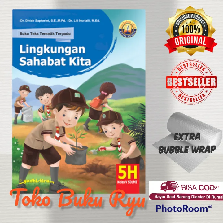Buku Tematik Terpadu 5H Kelas 5 SD K13 Yudhistira | Lazada Indonesia