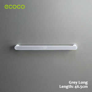 Ecoco Self-adhesive Towel Holder Rack Wall Mounted Towel Hanger Bathroom Organizer Towel Bar Shelf Bathroom Hook Kitchen Wipes Hanging(3 length to choose)