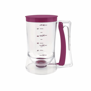 TIEZI MALL Không dính Bộ tách bột bánh cupcake Chống rò rỉ 900ML Dụng cụ làm bột bánh Phân phối đồng đều Tay cầm bóp Máy Pha Bột Bánh Kếp Đồ dùng nhà bếp