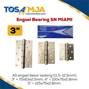 ENGSEL BEARING / ENGSEL PINTU / ENGSEL JENDELA GP & SN MIAMI