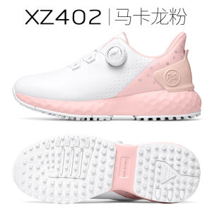 AUPGM  Sakura golf shoes womens waterproof athletic shoes non-slip lightweight with a comfortable knob design and shock-absorbing spike-less soles