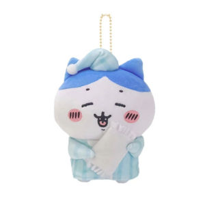 Chiikawa Sleepwear Plush Keychain Cute Hachiware Usagi Plush Doll Toy Backpack Pendant Gift