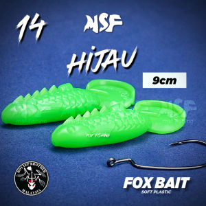 [MSF] Boytep Fox Bait 6.5cm 9cm Soft Plastic Haruan Toman SP Umpan Tiruan Casting Katak Thailand
