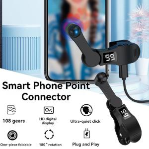 Mobile Phone Auto Screen Clicker Adjustable Touch Tapper Tool New Quick Clicker Physical Electric Tapper Writer USB Interface Broadcast Screen Cover Suitable for TikTok Live & Smartphone Games