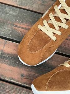 Forrest Gump Shoes American Retro Versatile Soft Sole German Training Shoes Womens Spring and Autumn New Casual Sports Shoes Sneakers