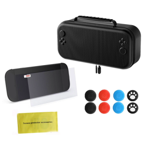 Giải pháp lưu trữ Bảng điều khiển trò chơi cho thiết bị cầm tay NS 2 bao gồm núm ngón cái và miếng bảo vệ màn hình