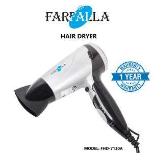 Farfalla FHD-7130A Travel Hair Dryer