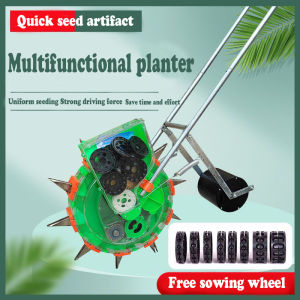 Hand push type peanut corn and soybean planter Divine precision planter New automatic on-demand manual planter