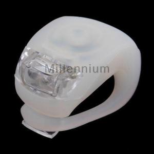[COD] Millennium Đèn xe đạp Đèn xe đạp silicon Đèn Trước Đèn xe đạp Đèn Led Xe Đạp Chống Nước