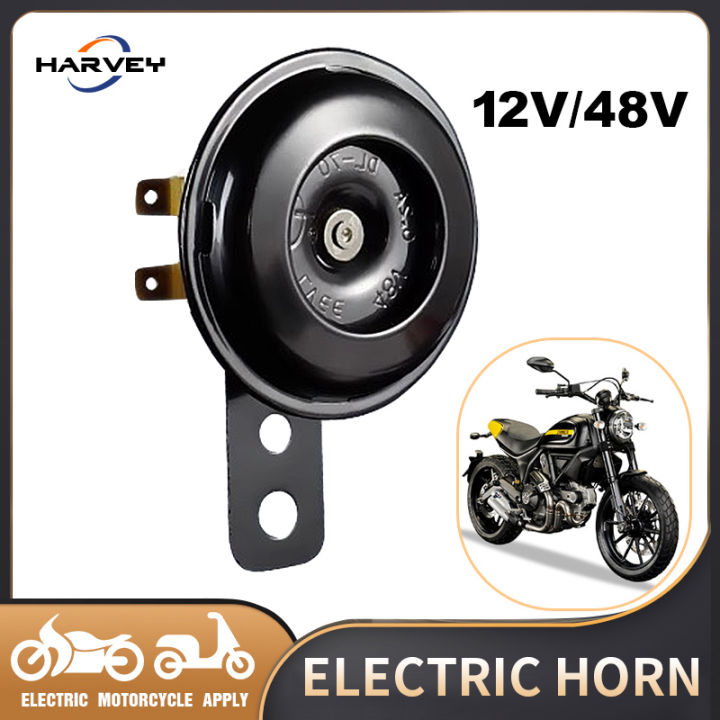 Electric Car Horns 12V Preiu Quality Supertone Etal Horns Black Protective Loud High And Low Tone Twin Disc Horns Replaceent