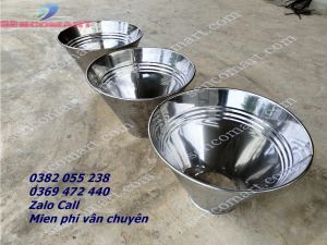 Phễu máy băm bèo tây rau muống inox 100%