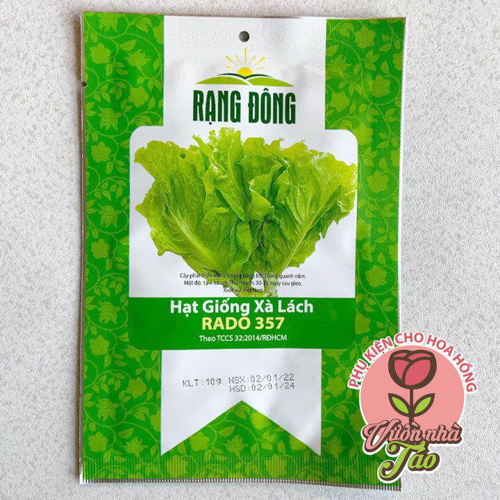 Hạt giống rau xà lách Rado 357