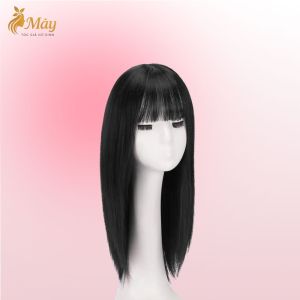 [ Tặng Lưới ] - Tóc Giả Nguyên Đầu Trung Niên TN09 – Tóc Dài Thẳng Trẻ Trung Che Khuyết Điểm Hiệu Quả – Kiểu Hàn Tự Nhi