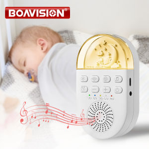 new Portable White Noise Baby Sleep Machine 24 Soothing Sounds Soft Breath Light 30/60/90 Timing For Baby Adult Office Travel high-quality