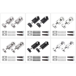 Multipurpose Stainless Steel Mount Security Bolt Heavy Type Latches For Door Gate Sheds