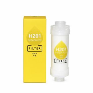 WAPKTY Áp suất cao Bộ lọc vòi sen Vitamin C Cấp độ Spa Chăm sóc da khi tắm Máy lọc nước tắm Hoa hồng Lọc tạp chất Phụ Kiện Phòng Tắm Sử dụng trong gia đình