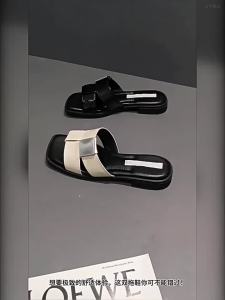 [Free Shipping] Fashionable and comfortable wedge sandals for women 2026 summer new open-toe beach slip-on shoes to pair with skirts