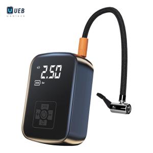 Ueblock✈ Inflator Portable Air Compressor Tire Inflator Electric Air Pump 150 PSI 3600mAh Battery 150 PSI Tire Pump Digital Tire Pressure Detection Cordless Easy Operation For Bike Car Tire Football Basketball