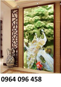 Tranh 3d - gạch tranh 3d trang trí phòng khách - GVBM09
