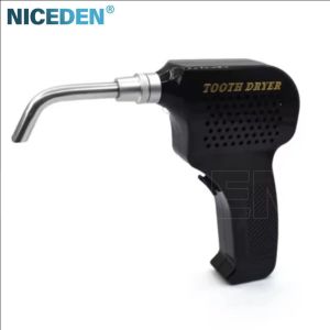 Niceden Máy sấy răng nha khoa Thiết bị sấy răng với 3 đầu vòi phun liên kết Veneer có thể sạc lại cho Ortho dontics