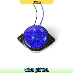 YIBAR Xe tròn vận chuyển góc ánh sáng vận chuyển hàng hóa xe màu LED điện tử cạnh ánh sáng cảnh báo sáng tạo ánh sáng bên ngoài mái chiều cao đèn